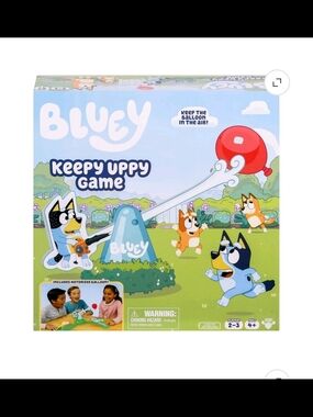 Bluey Keepy Uppy Board Game,  2-3 players, Ages 4+